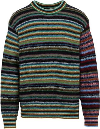 Paul Smith Crew Neck Sweater - Heren - Truien - Veelkleurig - Maat: XL Katoen