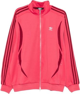 adidas Track Top - Heren - Trainingsjackets - Roze - M - Katoen - Fitness