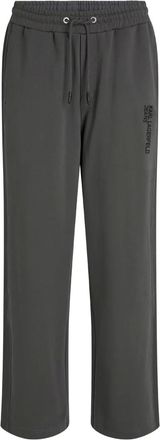 Karl Lagerfeld Trainingsbroek met trekkoord - Grijs