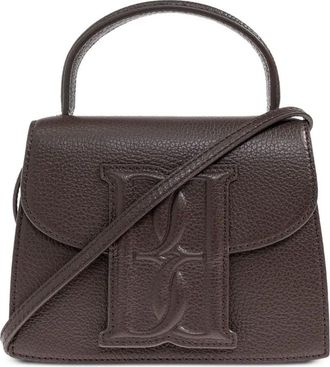 By Malene Birger Marsupio in pelle con logo goffrato - Marrone