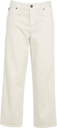 Jacob Cohen Jeans, Dames, Wit, W31, Denim, Witte Straight Leg Jeans Aw 25