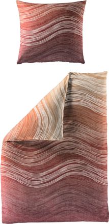 BIERBAUM Bettwäsche »4061« 2 Stk. tlg. Mako-Satin, 100 % Baumwolle, pflegeleicht