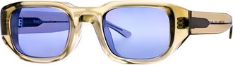 Thierry Lasry Victimy 177 Mens Sunglasses Yellow Size 50