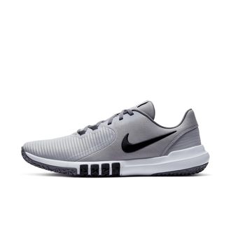 Nike Mens Flex Control 4 Workout Shoes in Grey | CD0197-001