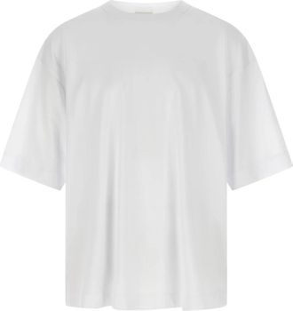 Dries Van Noten Hein T-Shirt - Heren - T-shirts - Wit - L - Katoen - Tops