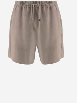 Giorgio Armani Short Linen Trousers