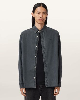 AllSaints Bodhi Long Sleeve Overshirt