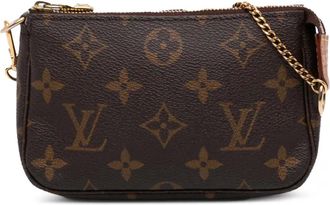 Louis Vuitton 2021 Monogram Mini Pochette Accessoires handbag - women - Fabric - One Size - Brown