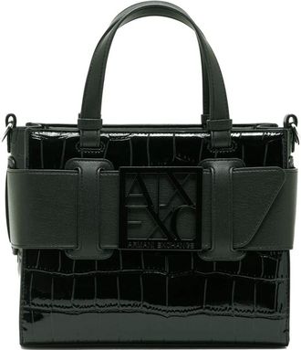 A|X Armani Exchange Dames, Tassen, Groen, Maat: ONE Size Leer