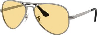 Ray-Ban RB3925 Aviator Max 004/R6 Mens Sunglasses Gunmetal Size 58
