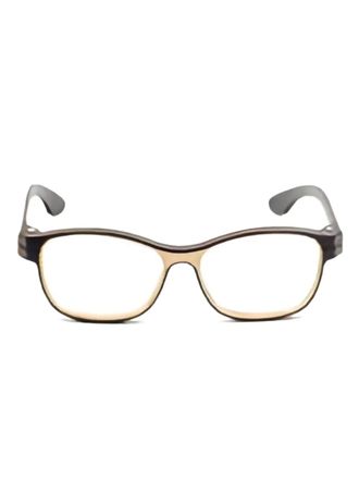 Herrlicht square-frame glasses - Brown