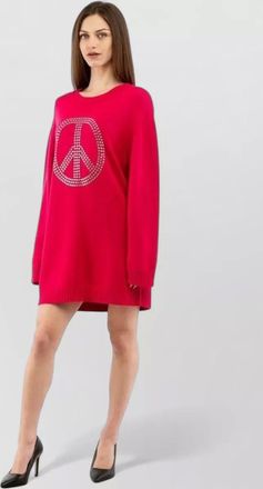 Moschino wool knitted dress