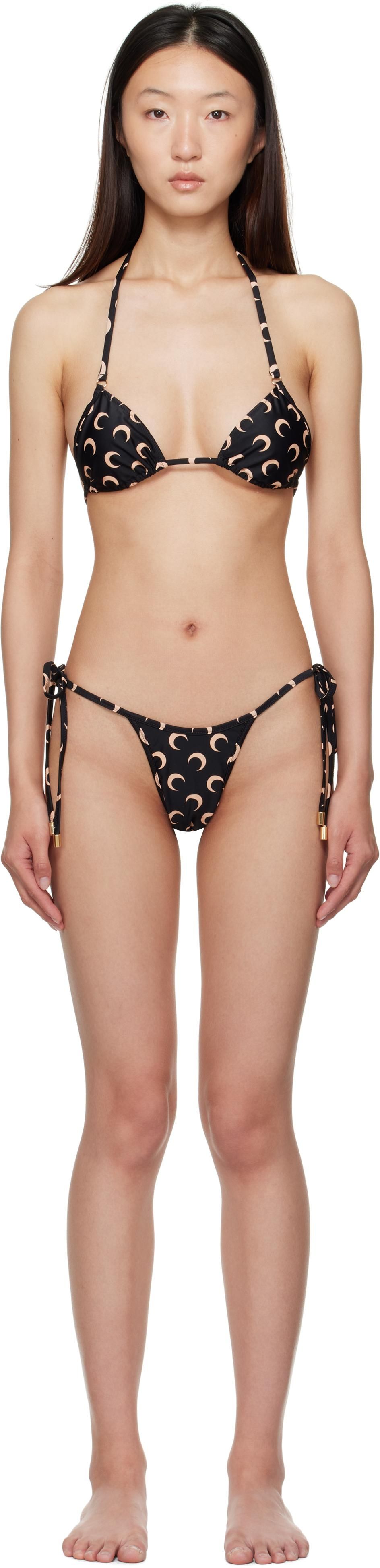 VIPセール【Marine Serre】Swimwear Jersey Bikini SWIMWEAR JERSEY BIKINI • Marine Serre