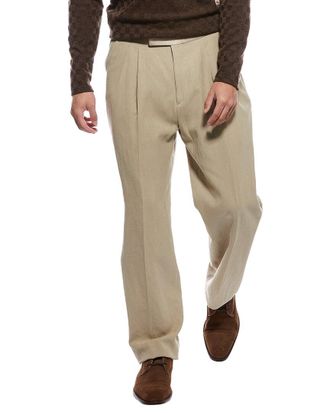 Todd Snyder Todd Snyder Relaxed Linen Tuxedo Trouser