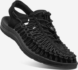 Keen Mens Uneek Sandals In Black