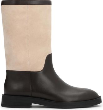Kazar Boots - Dames - Hoge Laarzen - Beige - 35 EU - Schoenen