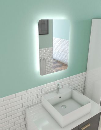 Aurlane Espejo C/luz Led Retroiluminado 40x60x3.5 Cm - Atmosphere