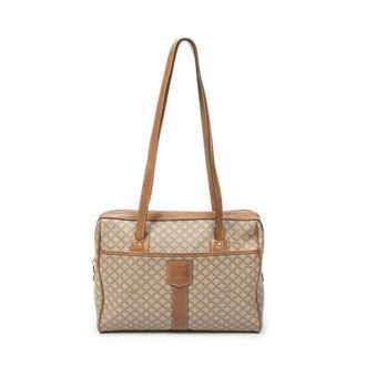 Celine Pre-owned Womens Shoulder Boston Handbag - Beige - One Size