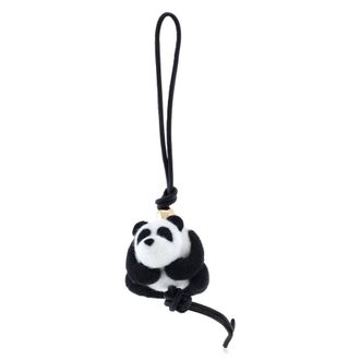 Loewe Panda Charm In Felt And Calfskin