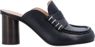 J.W.Anderson Schoenen, Dames, Zwart, 39 EU, Leer, Loafer Mule