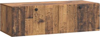 vidaXL Mueble Para Tv De Pared Madera Envejecida 98 X 41 X 30 Cm Vidaxl