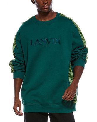 Lanvin Lanvin Oversized Crewneck Sweatshirt