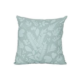 Foreside Home And Garden Sun Print Blue Decorative Indoor/Outdoor Accent Throw Pillow, 18 x 18 at Nordstrom, Size Medium