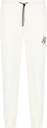 Emporio Armani Jogger Broek Lunar New Year Collectie - Heren - Sweatpants - Wit - M - Katoen - Broeken