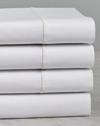 Maurizio Italy Single Line Beige Embroidered Sheet Set