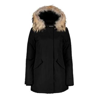 Woolrich Parkas, female, Black, Size: L Arctic Raccoon Parka