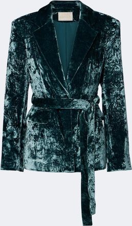 Ulla Johnson Ellery belted velvet blazer