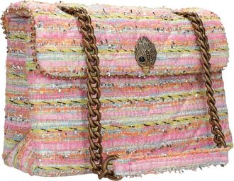 Kurt Geiger Tweed Kensington Bag - Dames - Schoudertassen - Veelkleurig - ONE Size - Tweed - Tassen