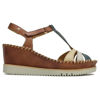 Pikolinos Aguadulce Leather Womens Comfort Sandals - River - Size:UK 5-5.5