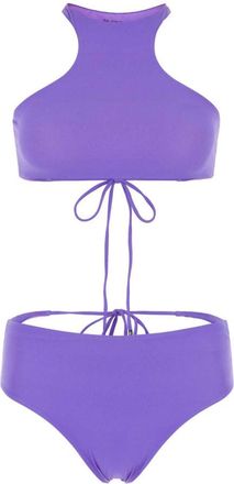 The Attico Lilac stretch nylon bikini