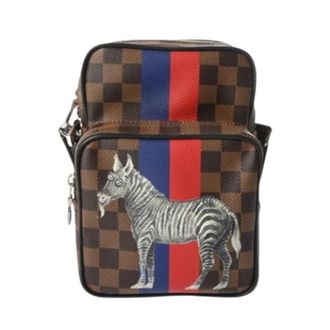 Louis Vuitton Pre-owned Damier Shoulder Bag - unisex - Louis Vuitton Vintage - Vintage Cross Body Bags - Brown - ONE SIZE - Pre-owned