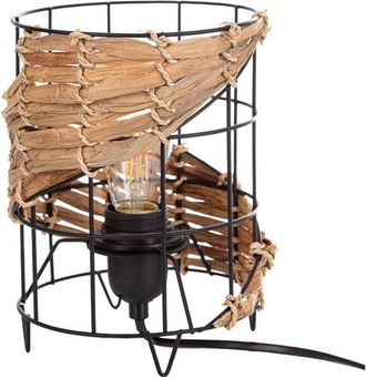 Globo Lighting Lámpara de mesa negra 1x E27