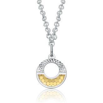 Rachel Glauber Infinite Harmony Circle Pendant Necklace