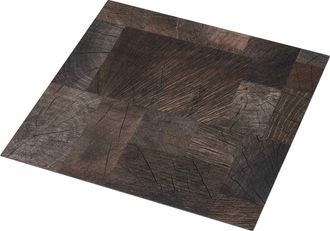 vidaXL Tableros De Suelo Estructura De Madera Marr&oacute;n 5,11 M&sup2; 55 Uds. Vidaxl