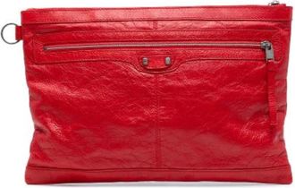 Balenciaga Pre-owned Clutches, female, Red, Size: ONE SIZE Pre-owned Vintage Clutch