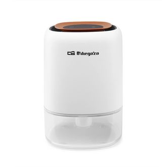 Orbegozo Orbegozo - Deshumidificador Dh 305, 300 Ml/d&iacute;a, Dep&oacute;sito 1 Litro, Luz Decorativa 7 Colores, Respeta El Medioambiente, No Emplea Refrigerante, Desconex