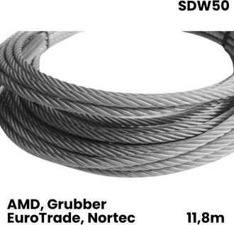 OEM Cable De Acero Del Elevador De Cuatro Columnas Sdw50 (11,8 M)