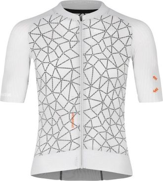 Bioracer Speedwear Graphene Jersey Velotrikot f&uuml;r Herren | grau/wei&szlig;