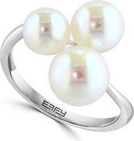 Effy Sterling Silver 6-8mm Freshwater Pearl Ring in White at Nordstrom Rack, Size 7