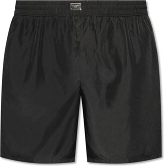 Dolce & Gabbana Zwembroek - Heren - Strandmode - Zwart - L - Badmode