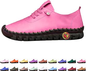 Generic Wide fit Trainers Ladies Wide Fit Trainers for Women Waterproof Lightweight Walking Shoes Casual Non Slip Soft Running Sneakers Ladies Orthopedic Trai