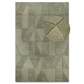 Villeroy & Boch Alfombra de dormitorio 120 x 170 cm, lana suave, estampado