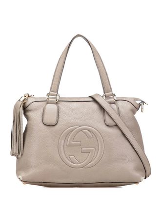 Gucci 2000-2015 Small Leather Soho Working satchel - women - Calf Leather - One Size - Brown