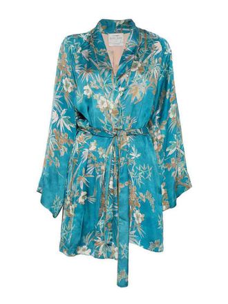 Forte_Forte Printed Satin Kimono
