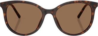 Dolce & Gabbana Zonnebrillen - Dames - Zonnebrillen - Bruin - 55 MM - Accessoires