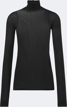 Saint Laurent Jersey turtleneck top